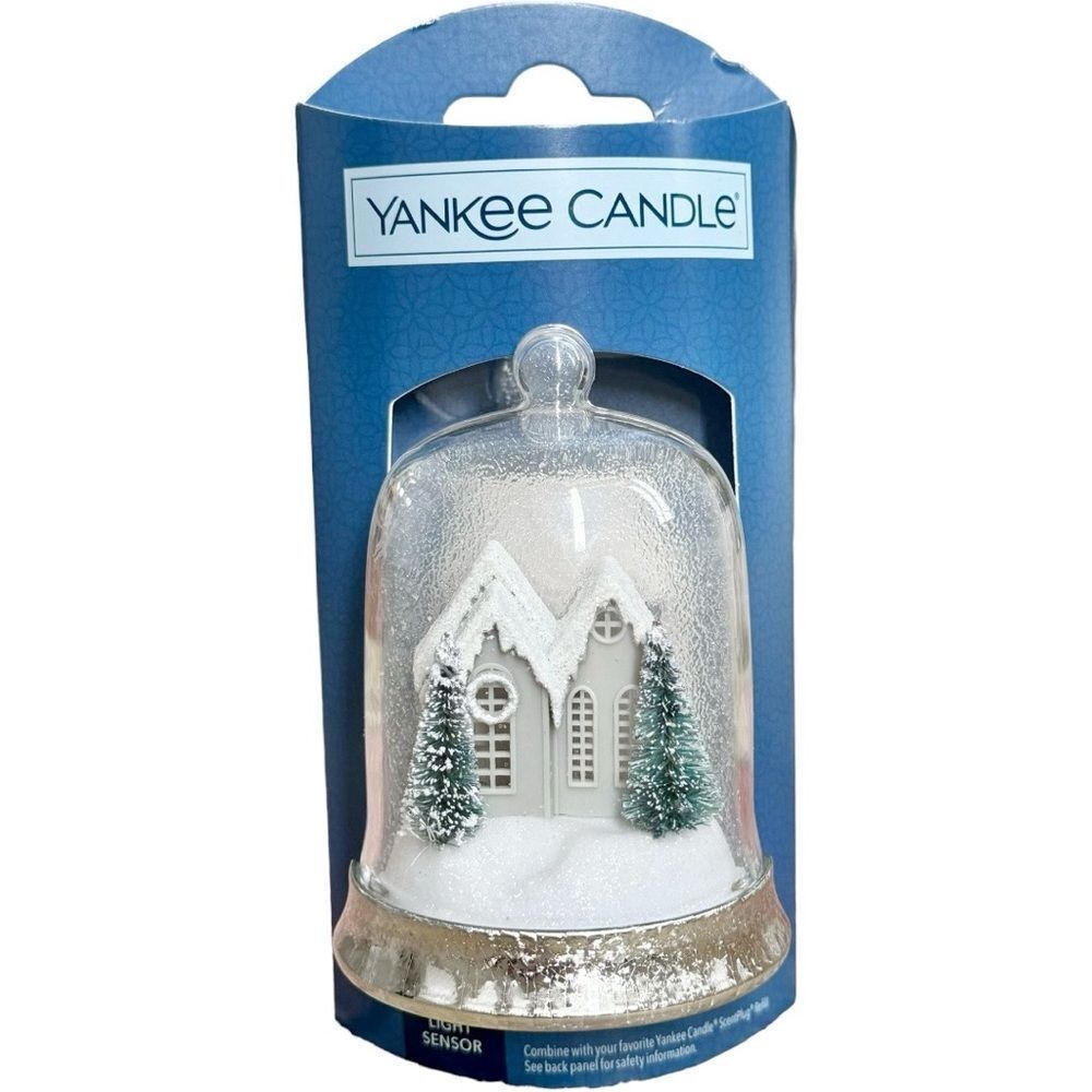 Yankee Candle Holiday Winter Snow ScentPlug Plug In Diffuser. Light Sensor. NEW.